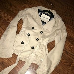 Abercrombie trench coat